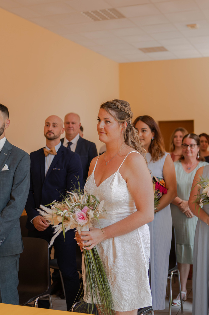 Mariage à la mairie de Vaux-Montreuil