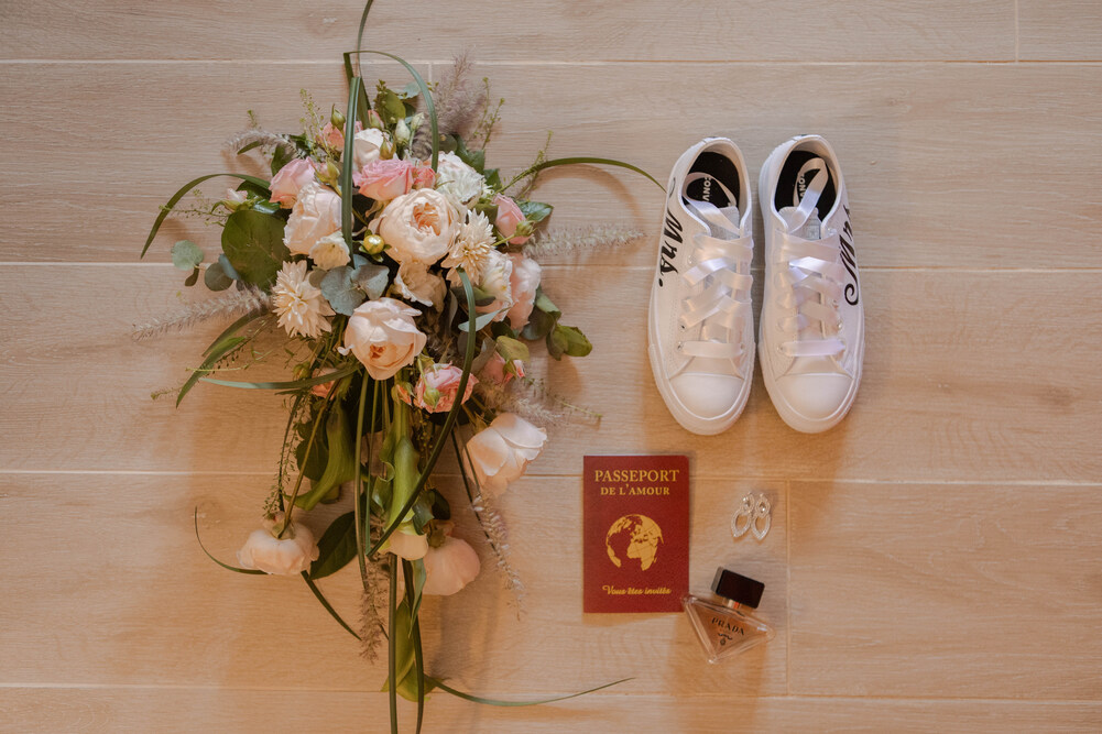 Détails de mariage à Bogny sur Meuse